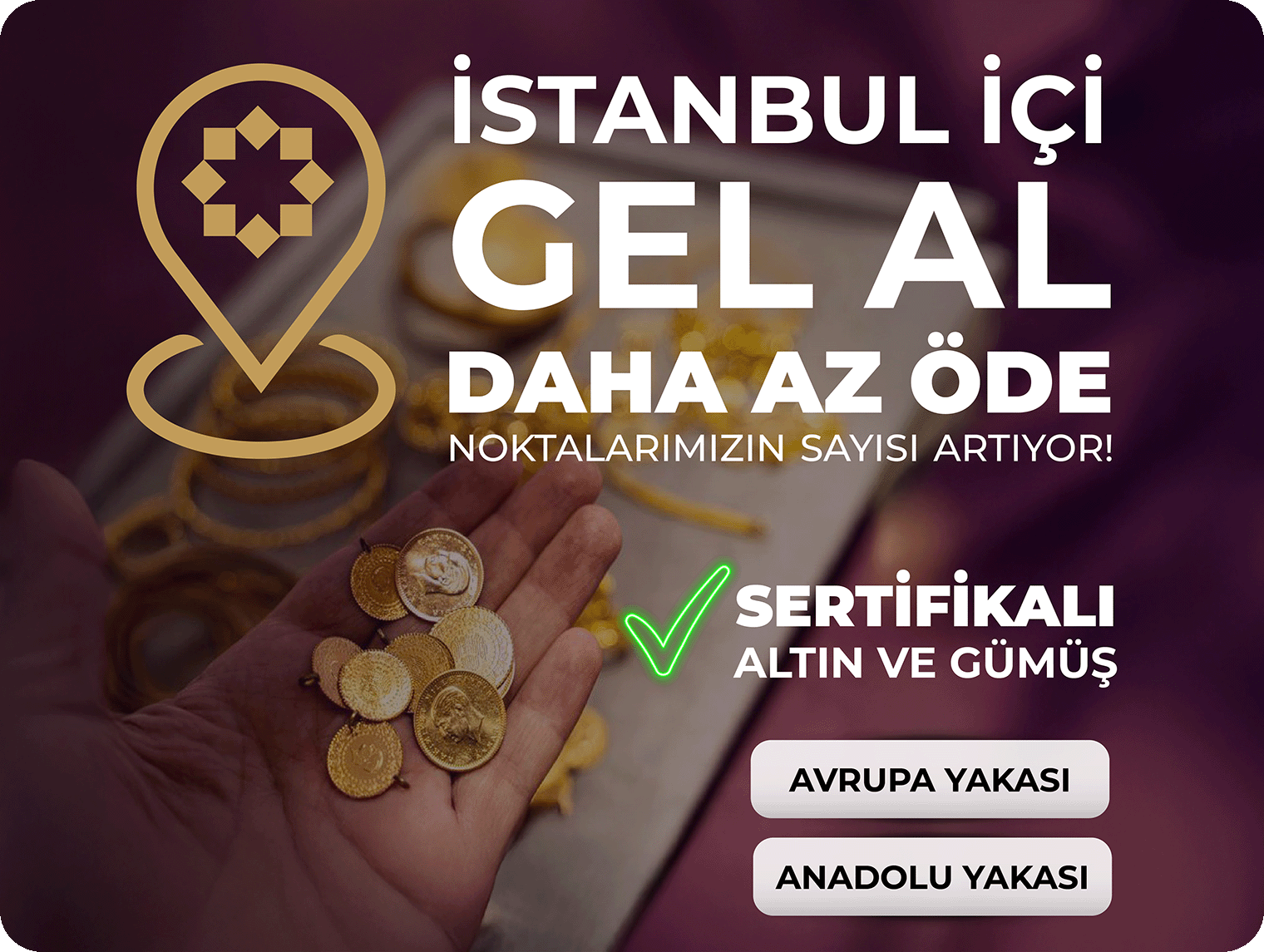 Banka hesanınızla altın alışverişi yapın